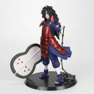 Action figure - Anime: Naruto shippuden - Uchiha Madara - Uchiha Sasuke - pvc - 18cm