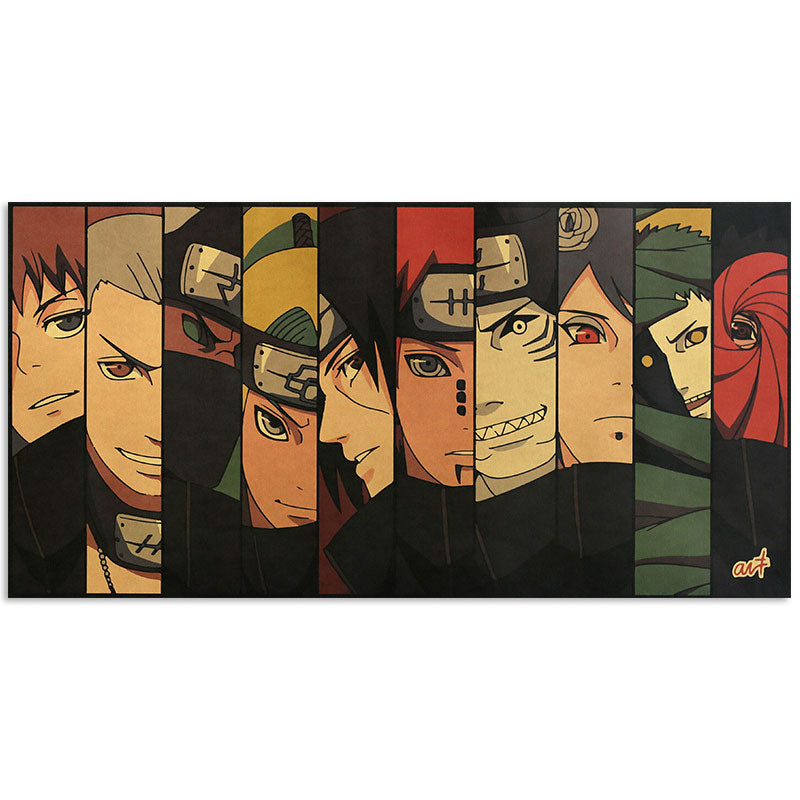 OFERTA LIMITADA - Telas decorativas de Naruto Shippuden - 51 cm -27 estilos