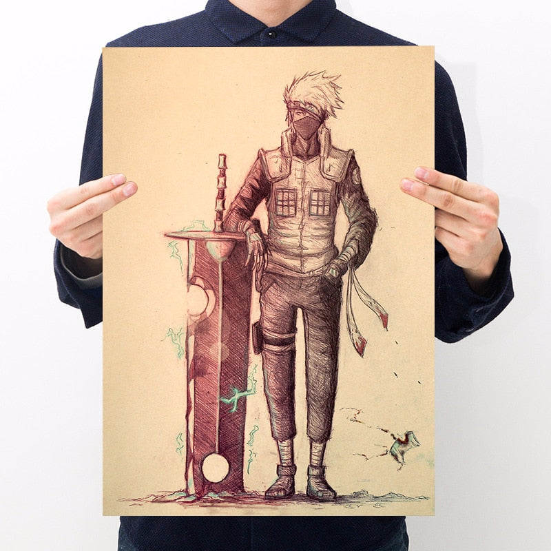 OFERTA LIMITADA - Telas decorativas de Naruto Shippuden - 51 cm -27 estilos