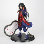 Action figure - Anime: Naruto shippuden - Uchiha Madara - Uchiha Sasuke - pvc - 18cm