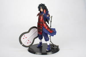 Action figure - Anime: Naruto shippuden - Uchiha Madara - Uchiha Sasuke - pvc - 18cm